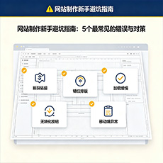 佛山建站-网站制作新手避坑指南：5个最常见的错误与对策