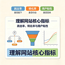 顺德建站-理解网站核心指标：跳出率、转化率与用户粘性