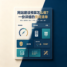 佛山建站-网站建设预算怎么做？一份详细的费用清单